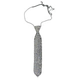 Boogzel Apparel Rhinestone Neck Tie, view 2
