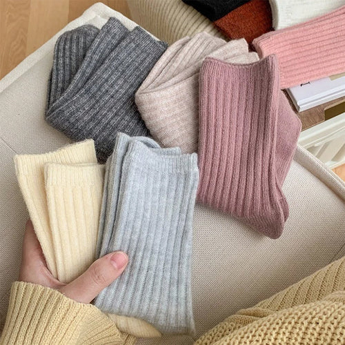 Boogzel Apparel Ribbed Wool Socks