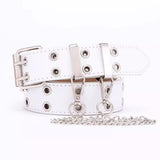 Boogzel Apparel Risk Business Pastel Chained Belt, view 3