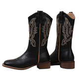 Boogzel Apparel Road To Rideout Embroidery Cowboy Boots, view 2