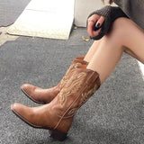 Boogzel Apparel Road To Rideout Embroidery Cowboy Boots, view 4