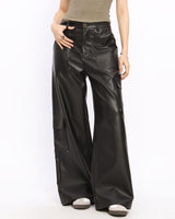 Boogzel Apparel Rock The Scene Leather Trousers, view 2