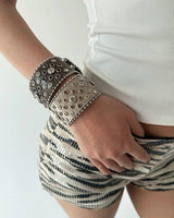 Boogzel Apparel Rock The Scene Studded Bracelet, view 3