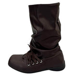 Boogzel Apparel Rogue Doll Lace-Up Slouch Boots, view 2