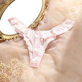Boogzel Apparel Romantic Thong Panty, view 3