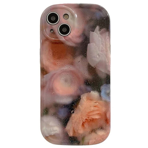 Boogzel Apparel Rose Oil Painting iPhone Case