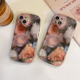 Boogzel Apparel Rose Oil Painting iPhone Case, view 2