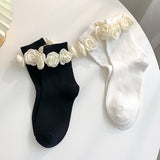 Boogzel Apparel Roses Ribbed Socks, view 2