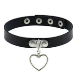 Boogzel Apparel Rule Breakers Leather Choker Necklace, view 5