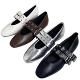 Boogzel Apparel Rule Breakers Mary Jane Flats, view 2