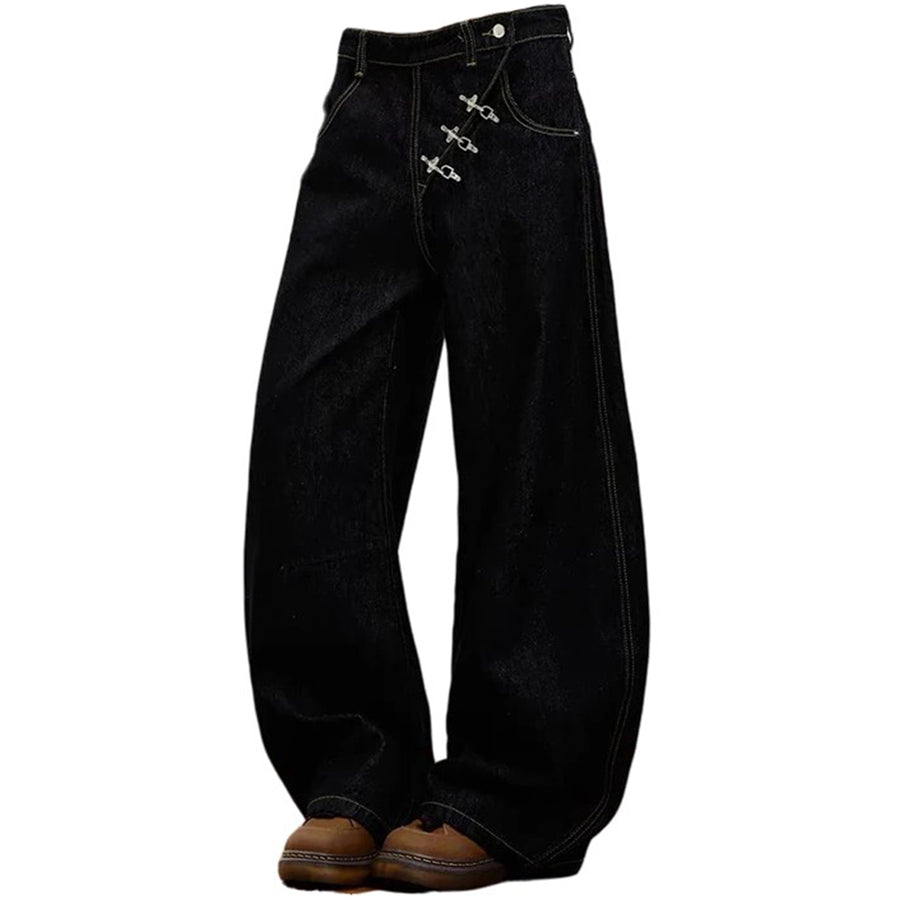 Boogzel Apparel Rule Breakers Wide Leg Jeans