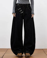 Boogzel Apparel Rule Breakers Wide Leg Jeans, view 2