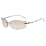 Boogzel Apparel Run Your Game Rimless Sunglasses, view 4