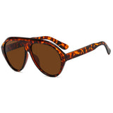 Boogzel Apparel Runway Muse Oversized Sunglasses, view 6