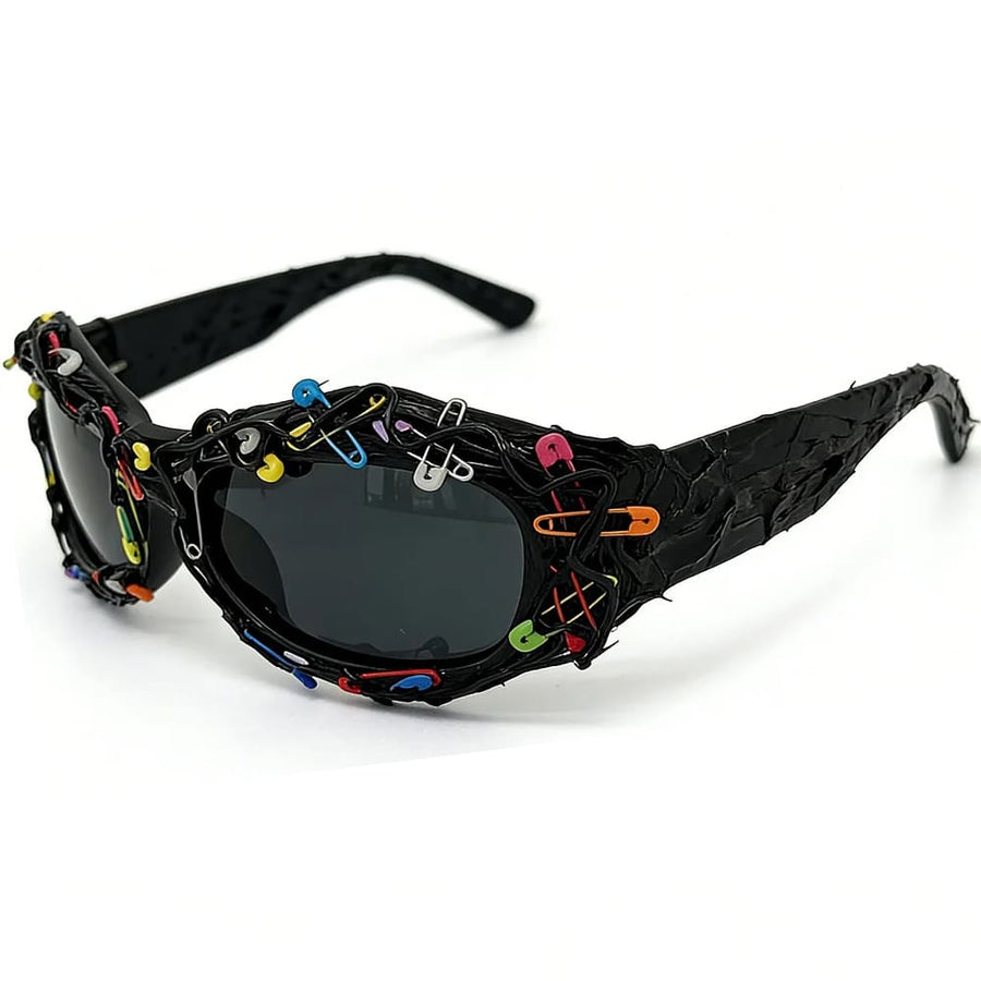 Boogzel Apparel Safety Pin Chaos Sunglasses