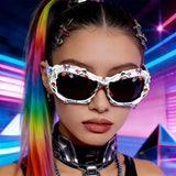 Boogzel Apparel Safety Pin Chaos Sunglasses, view 2
