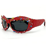 Boogzel Apparel Safety Pin Chaos Sunglasses, view 4
