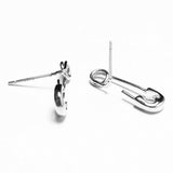 Boogzel Apparel Safety Pin Earrings, view 5