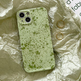 Boogzel Apparel Sage Green Aesthetic iPhone Case, view 4