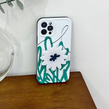 Boogzel Apparel Sage Green Flower iPhone Case, view 2