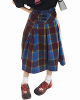 Boogzel Apparel School Riot Plaid Pleated Skirt, view 2