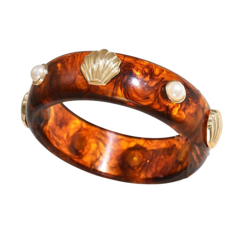 Boogzel Apparel Seashell Oversized Bracelet