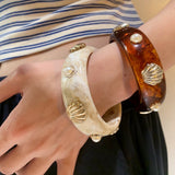 Boogzel Apparel Seashell Oversized Bracelet, view 3