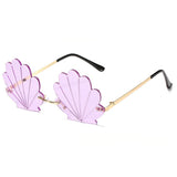 Boogzel Apparel Seashell Sunglasses, view 3