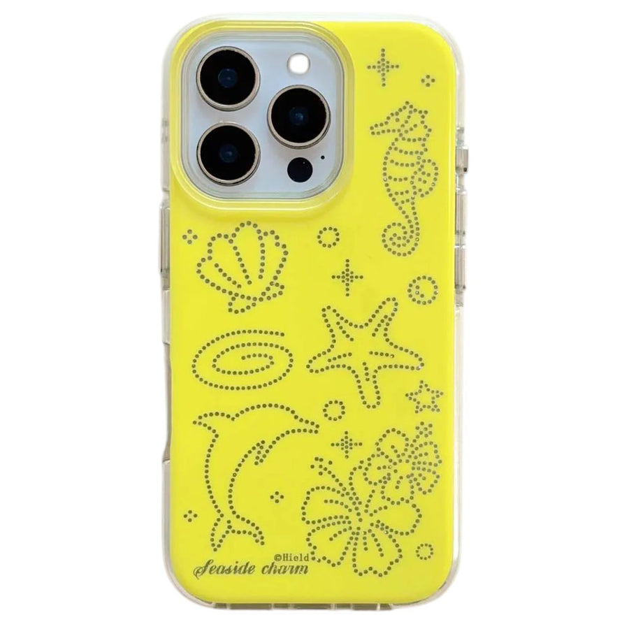 Boogzel Apparel Seaside Charm iPhone Case