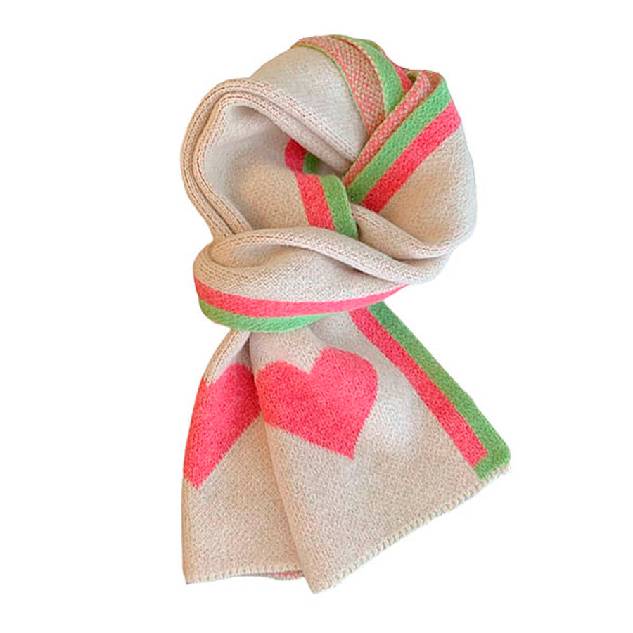 Boogzel Apparel Secret Crush Heart Scarf