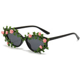 Boogzel Apparel Secret Garden Cat-Eye Sunglasses, view 2