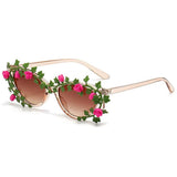 Boogzel Apparel Secret Garden Cat-Eye Sunglasses, view 3