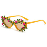 Boogzel Apparel Secret Garden Cat-Eye Sunglasses, view 4