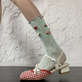 Boogzel Apparel Secret Garden Lace Socks, view 3