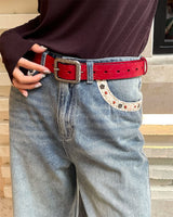 Boogzel Apparel Secret Garden Leather Belt, view 3
