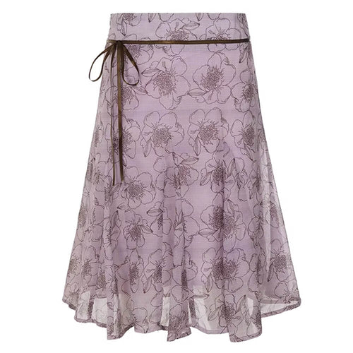 Boogzel Apparel Secret Garden Midi Skirt
