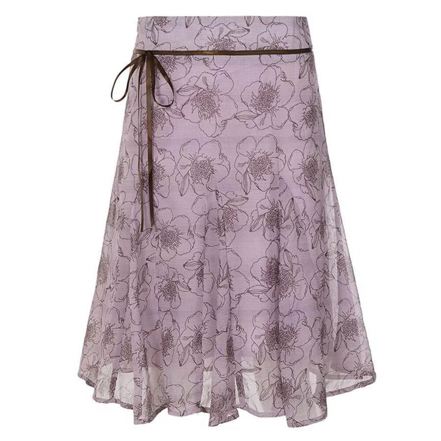 Boogzel Apparel Secret Garden Midi Skirt