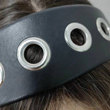 Boogzel Apparel Secret Mission Eyelet Headband, view 3