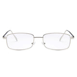 Boogzel Apparel Secret Mission Y2K Rectangle Sunglasses, view 4