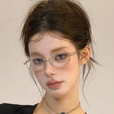 Boogzel Apparel Secret Mission Y2K Rectangle Sunglasses, view 6