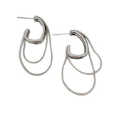 Boogzel Apparel Self Made Chain Earrings, view 4