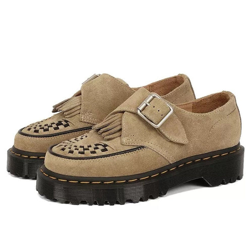 Boogzel Apparel Self Made Fringe Suede Loafers