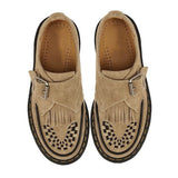 Boogzel Apparel Self Made Fringe Suede Loafers, view 6