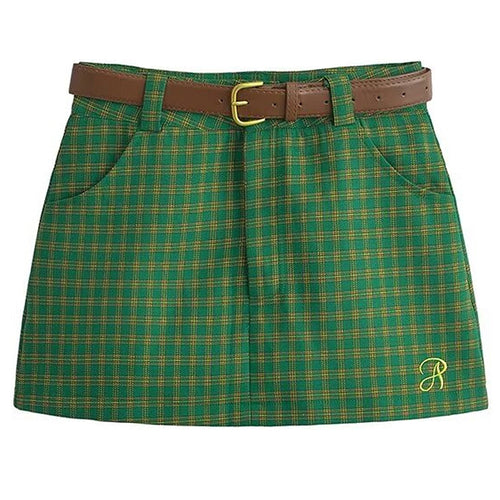 Boogzel Apparel Self Made Preppy Mini Skirt