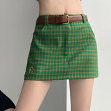 Boogzel Apparel Self Made Preppy Mini Skirt, view 2