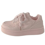 Boogzel Apparel Self Made Skater Sneakers in Pink, view 2