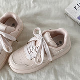 Boogzel Apparel Self Made Skater Sneakers in Pink, view 3