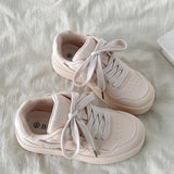Boogzel Apparel Self Made Skater Sneakers in Pink, view 4