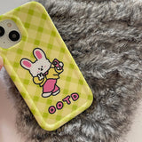 Boogzel Apparel Selfie Rabbit iPhone Case, view 2