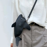 Boogzel Apparel Shark-Shaped Crossbody Bag, view 5